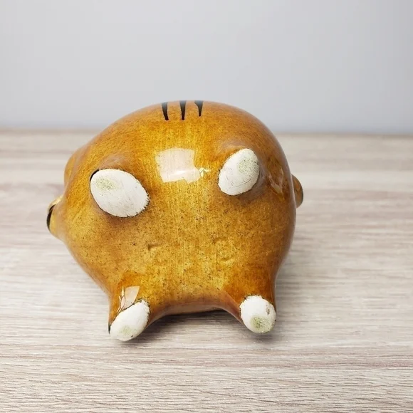 Vintage Mini Handpainted Piggy Bank - Picture 7 of 11